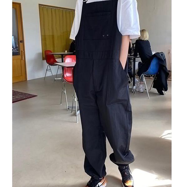 men's jeans spring and summer vintage shoulder strap pants jumpsuit straight cargo slacks large size, Black
men's jeans spring and summer vintage shoulder strap pants jumpsuit straight cargo slacks large size, Black