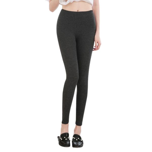 women's leggings autumn thin high waist modal cotton soft elastic breathable sweat-absorbent outer wear trousers kjpml1, Black
women's leggings autumn thin high waist modal cotton soft elastic breathable sweat-absorbent outer wear trousers kjpml1, Black