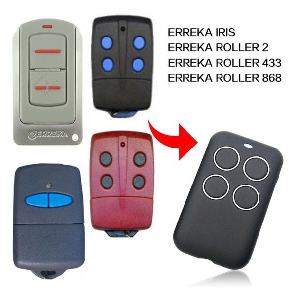 roller remote control compatible copy erreka gate garage door 433mhz 868mhz controlers
roller remote control compatible copy erreka gate garage door 433mhz 868mhz controlers