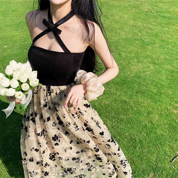 casual dresses dress kroean floral design vintage strap women sleeveless midi evening party summer chic dxx9, Black;gray
casual dresses dress kroean floral design vintage strap women sleeveless midi evening party summer chic dxx9, Black;gray