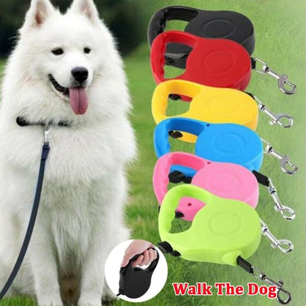 dog collars & leashes 1pc automatic retractable pet puppy extending leash lead strap rope 3m/5m
dog collars & leashes 1pc automatic retractable pet puppy extending leash lead strap rope 3m/5m