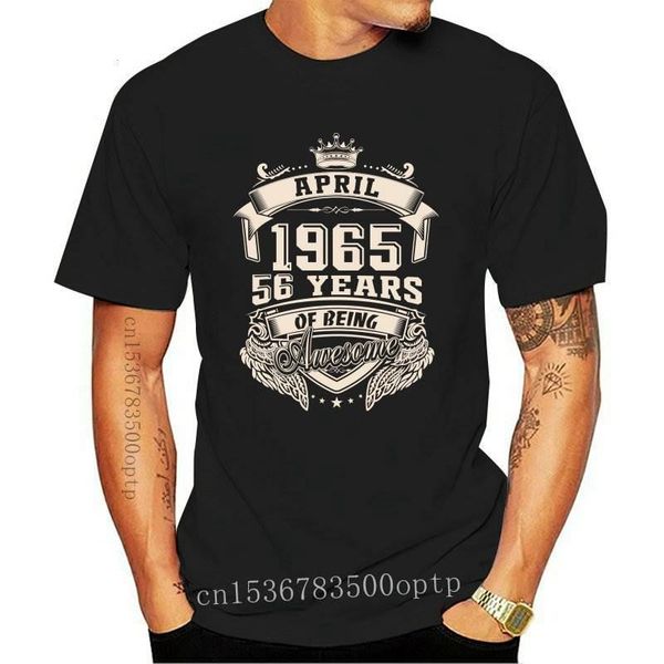 men's t-shirts custom logo in april 1965 56 years of being awesome t shirt big size o-neck cotton short sleeve anime, White;black
men's t-shirts custom logo in april 1965 56 years of being awesome t shirt big size o-neck cotton short sleeve anime, White;black