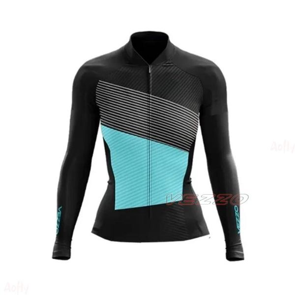 racing sets vezzo cycling blouse women's long sleeve shirt female cyclist, Black;blue
racing sets vezzo cycling blouse women's long sleeve shirt female cyclist, Black;blue