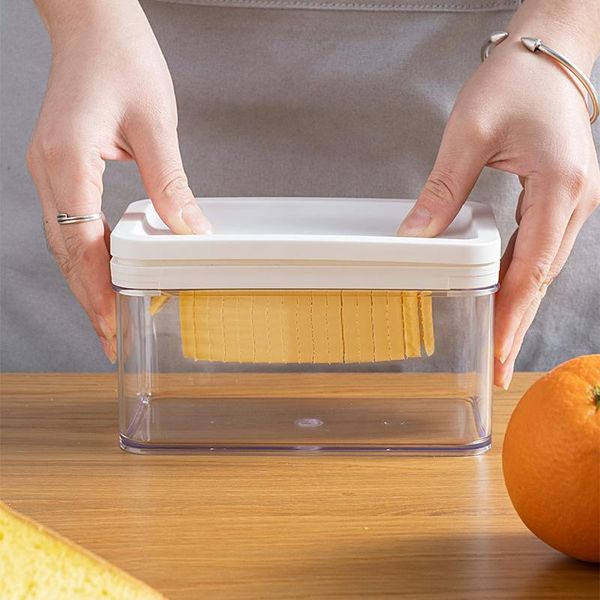 stainless steel butter cutter fresh box household baking cheese crisper separator slicer refrigerator storage case kitchen tool bottles & ja
stainless steel butter cutter fresh box household baking cheese crisper separator slicer refrigerator storage case kitchen tool bottles & ja