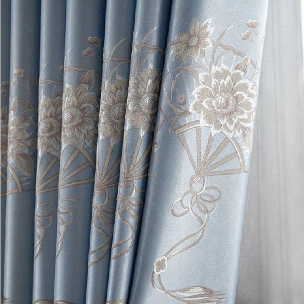 shading curtain cloth chinese high-end thickened living room bedroom finished products & drapes
shading curtain cloth chinese high-end thickened living room bedroom finished products & drapes