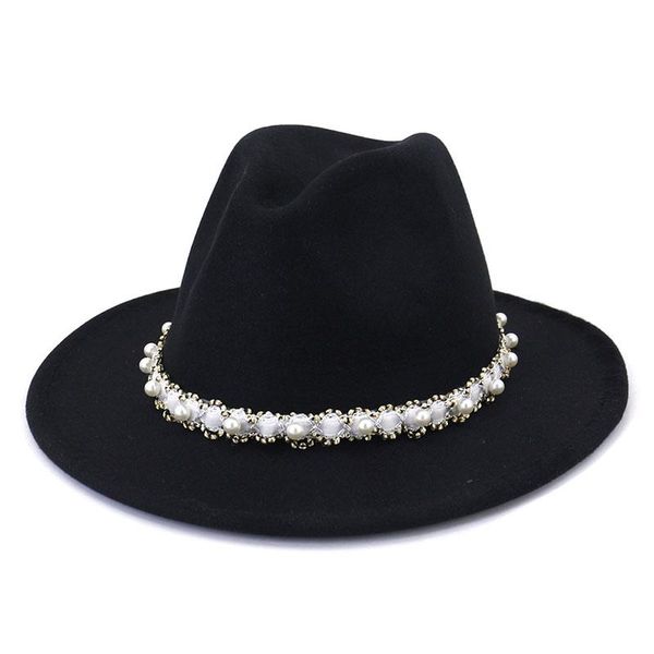 stingy brim hats women's cap fashion black bowler hat pearl for men fedoras spring autumn vintage round felt european american, Blue;gray
stingy brim hats women's cap fashion black bowler hat pearl for men fedoras spring autumn vintage round felt european american, Blue;gray
