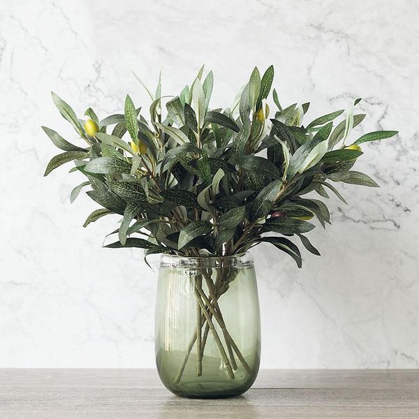 decorative flowers & wreaths green artificial olive branch simulation plant leaf home wedding decoration fake christmas faux plants
decorative flowers & wreaths green artificial olive branch simulation plant leaf home wedding decoration fake christmas faux plants