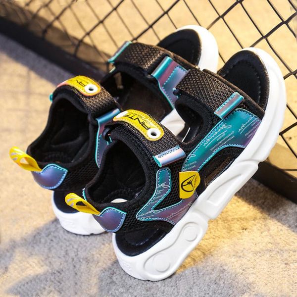 sandals boys' 2021 children's beach shoes handsome middle school students' fashionable anti slip, Black;red
sandals boys' 2021 children's beach shoes handsome middle school students' fashionable anti slip, Black;red
