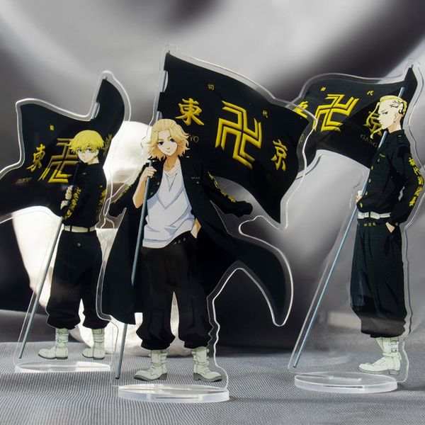 keychains anime tokyo revengers figure stand model cosplay character manjiro ken takemichi hinata plate acrylic props gift toy, Silver
keychains anime tokyo revengers figure stand model cosplay character manjiro ken takemichi hinata plate acrylic props gift toy, Silver