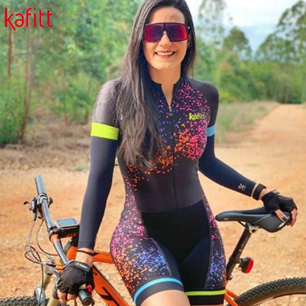 racing sets kafi pro team triathlon jumpsuit women's cycling long sleeve jersey tights macaquinho ciclismo feminino, Black;blue
racing sets kafi pro team triathlon jumpsuit women's cycling long sleeve jersey tights macaquinho ciclismo feminino, Black;blue