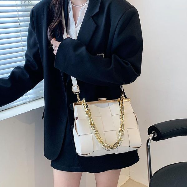 evening bags fashion leather knitting handbags clutch shoulder bag chain cross body for women frame tote sac a main
evening bags fashion leather knitting handbags clutch shoulder bag chain cross body for women frame tote sac a main