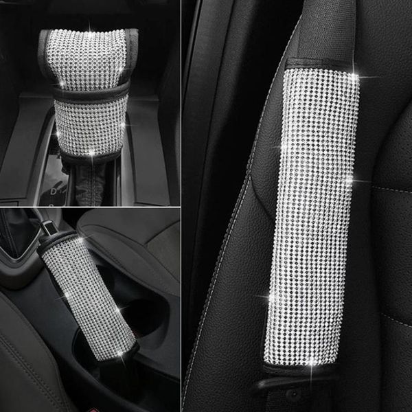 safety belts & accessories diamond car interior set handbrake auto gear shifter seat belt cover handle fashion decoration accessorie for gir
safety belts & accessories diamond car interior set handbrake auto gear shifter seat belt cover handle fashion decoration accessorie for gir