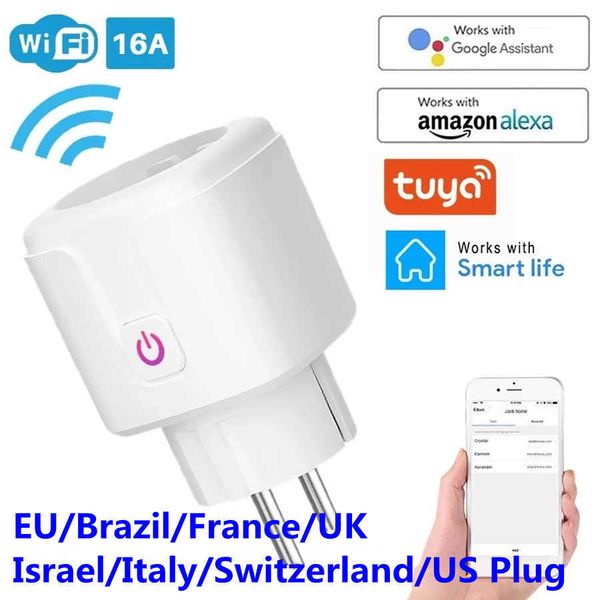 wifi smart plug 16a eu uk adapter wireless remote voice control power energy monitor outlet timer socket for alexa google home
wifi smart plug 16a eu uk adapter wireless remote voice control power energy monitor outlet timer socket for alexa google home