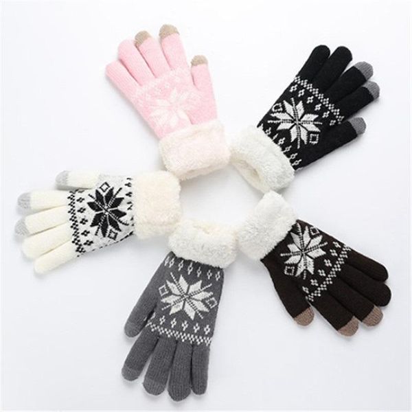 five fingers gloves and winter fashionable autumn plush warm snow deer thickened women' knitting, Blue;gray
five fingers gloves and winter fashionable autumn plush warm snow deer thickened women' knitting, Blue;gray