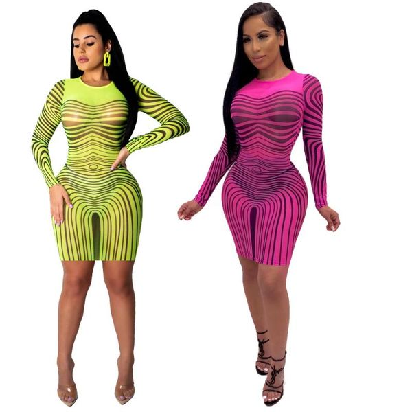 casual dresses women fashion gauze printed long sleeve dress round neck clud, Black;gray
casual dresses women fashion gauze printed long sleeve dress round neck clud, Black;gray