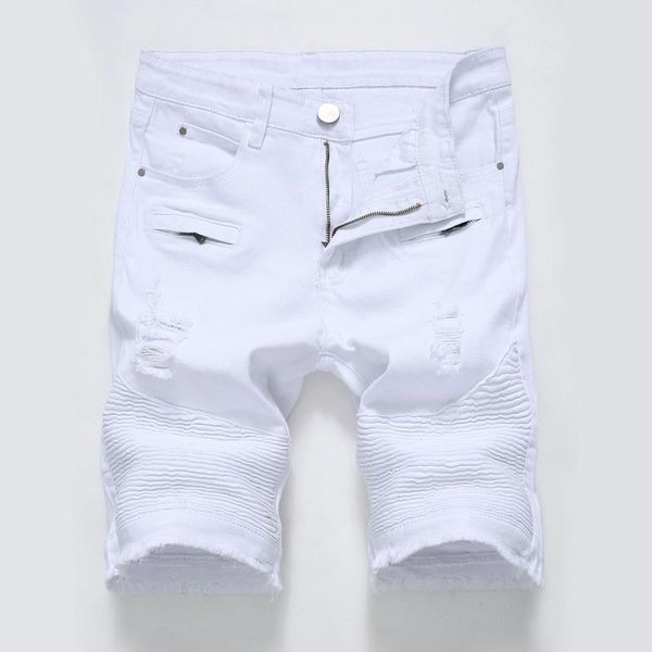 men's jeans high street zipper stretch european american casual denim white black shorts with ripped holes pants men clothing, Blue
men's jeans high street zipper stretch european american casual denim white black shorts with ripped holes pants men clothing, Blue