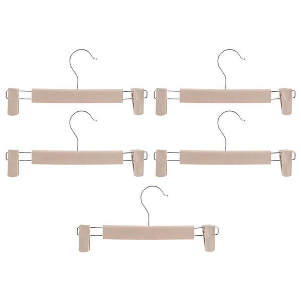 hangers & racks 10pcs pants skirt hanger with clips clothing display closet rack home decoration accessories organizer
hangers & racks 10pcs pants skirt hanger with clips clothing display closet rack home decoration accessories organizer