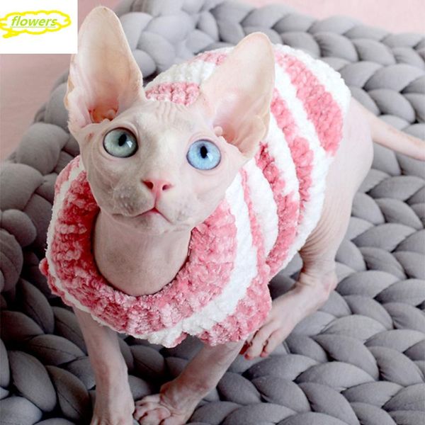 cat costumes hairless sweater warm clothes in autumn and winter sphinx devon pet handmade
cat costumes hairless sweater warm clothes in autumn and winter sphinx devon pet handmade