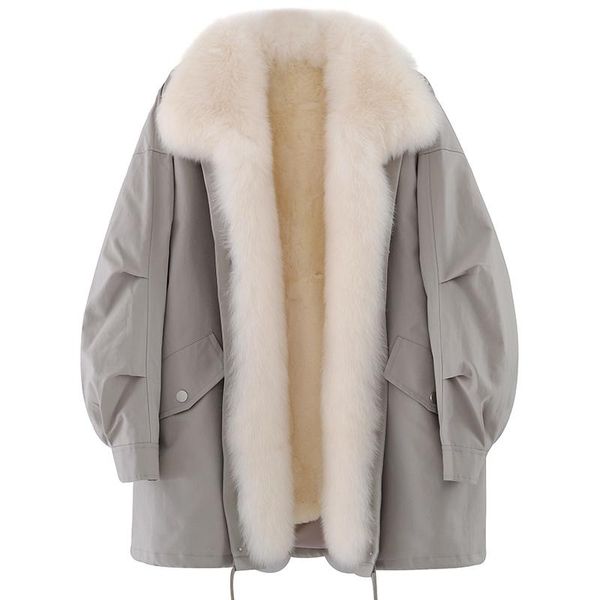 women's fur & faux luxury royal leather s, detachable winter coat, rex skin, lint, thi, collar, large female parkas, Black
women's fur & faux luxury royal leather s, detachable winter coat, rex skin, lint, thi, collar, large female parkas, Black