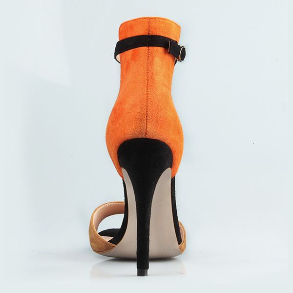 slippers perixir women's peep toe high heel sandals summer orange patchwork lady shoes faux suede high-heeled rnca, Black
slippers perixir women's peep toe high heel sandals summer orange patchwork lady shoes faux suede high-heeled rnca, Black