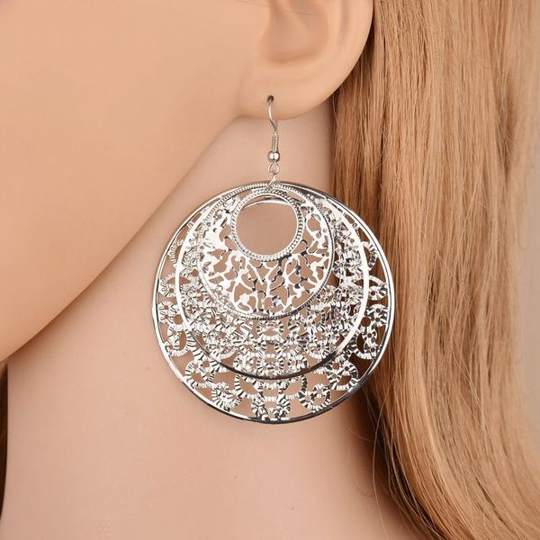 stud 2021 women earrings fashion jewelry hollow circle sun flower minimalist female long korean for, Golden;silver
stud 2021 women earrings fashion jewelry hollow circle sun flower minimalist female long korean for, Golden;silver