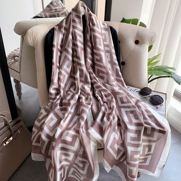 spring simulation scarf women plain print beach towel letter warm shawl silk forging wholesale party gift wedding banquet, Blue;gray
spring simulation scarf women plain print beach towel letter warm shawl silk forging wholesale party gift wedding banquet, Blue;gray