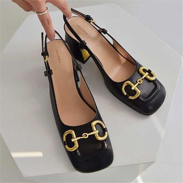 dress shoes 2021 designer women pumps fashion square toes high heels slingback elegant ladies sandals, Black
dress shoes 2021 designer women pumps fashion square toes high heels slingback elegant ladies sandals, Black