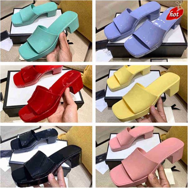 2021 women high heels slippers candy colors rubber solid jelly sandals fashion designer summer beach slides flip flops slipper, Black
2021 women high heels slippers candy colors rubber solid jelly sandals fashion designer summer beach slides flip flops slipper, Black