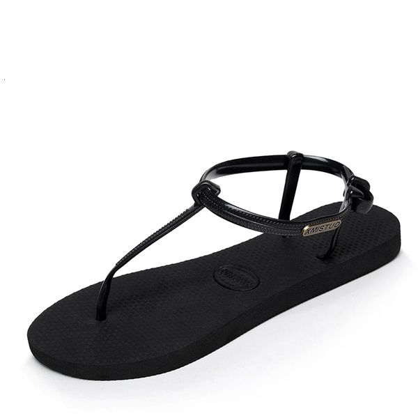 sandals women summer fashion solid buckle strap flat comfortable non-slip front rear zaao, Black
sandals women summer fashion solid buckle strap flat comfortable non-slip front rear zaao, Black