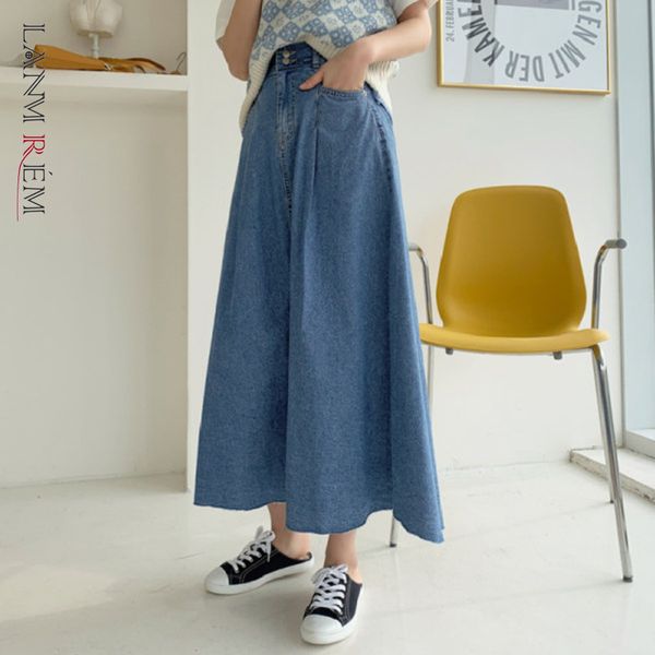 women's high waist denim skirt medium length casual temperament large size skirts fashion summer 2h833 210507, Black
women's high waist denim skirt medium length casual temperament large size skirts fashion summer 2h833 210507, Black