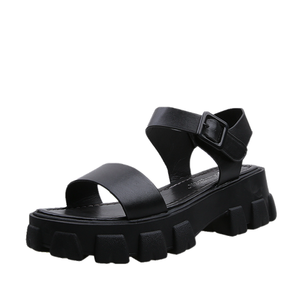 sandals women's 2021 fashion female platform thick heighten pu leather shoes anti-slip back strap buckle, Black
sandals women's 2021 fashion female platform thick heighten pu leather shoes anti-slip back strap buckle, Black