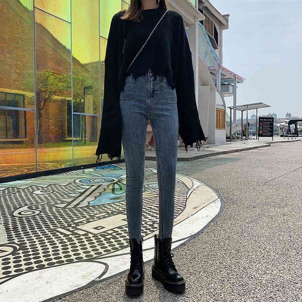 women's jeans 2021 summer dress high waist jeans tight fit slim quarter pants new fashion, Blue
women's jeans 2021 summer dress high waist jeans tight fit slim quarter pants new fashion, Blue
