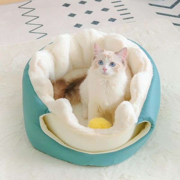 cat beds & furniture autumn and winter semi-enclosed pet house cartoon nest soft windproof warm pad
cat beds & furniture autumn and winter semi-enclosed pet house cartoon nest soft windproof warm pad