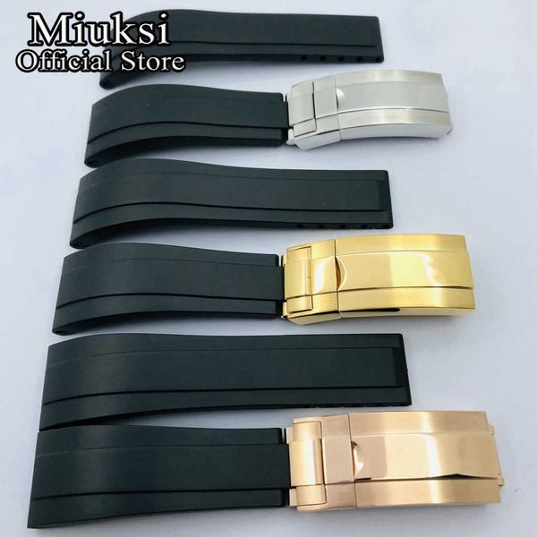 miuksi 20mm black rubber watch strap with silver rose gold stainless steel buckle fit 40mm sub watch case mens strap h0915
miuksi 20mm black rubber watch strap with silver rose gold stainless steel buckle fit 40mm sub watch case mens strap h0915
