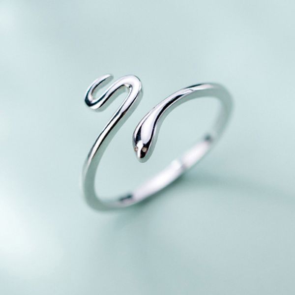 lovely snake shape open adjustable band rings for women punk jewelry girls gift womens opening cocktail ring, Silver
lovely snake shape open adjustable band rings for women punk jewelry girls gift womens opening cocktail ring, Silver