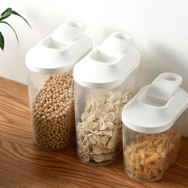 storage bottles & jars plastic cereal dispenser sealed crisper grains rice nut snack tank box transparent kitchen refrigerator food containe
storage bottles & jars plastic cereal dispenser sealed crisper grains rice nut snack tank box transparent kitchen refrigerator food containe