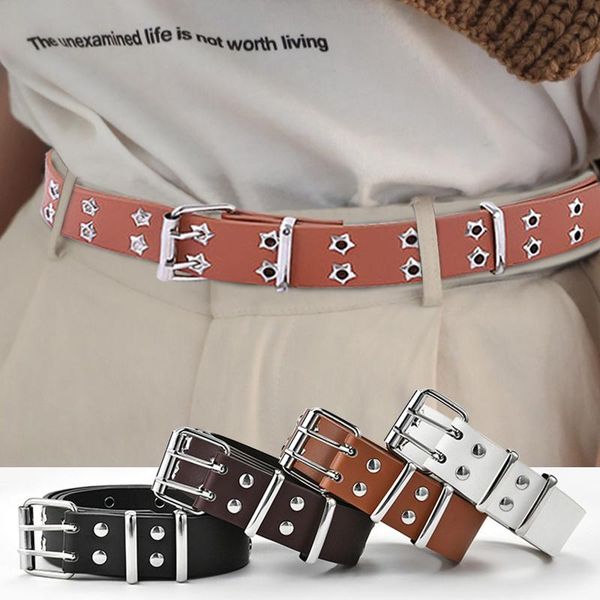 belts women men punk belt vintage faux leather pin buckle hip hop waistband straps star eyelet all match jeans rock, Black;brown
belts women men punk belt vintage faux leather pin buckle hip hop waistband straps star eyelet all match jeans rock, Black;brown