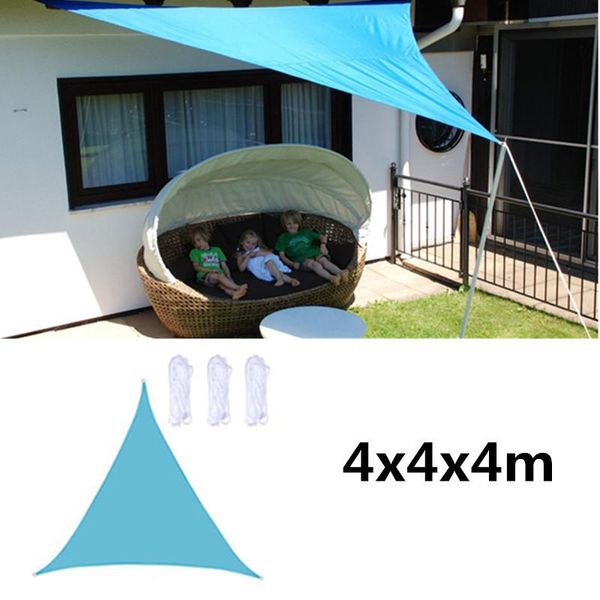shade 4x4x4m triangle sun sail waterproof anti-uv outdoor garden patio party sunscreen awing canopy for beach camping pool
shade 4x4x4m triangle sun sail waterproof anti-uv outdoor garden patio party sunscreen awing canopy for beach camping pool