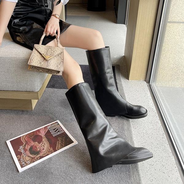 boots 2021 autumn and winter fashion smoke tube black sleeve knight personality versatile
boots 2021 autumn and winter fashion smoke tube black sleeve knight personality versatile