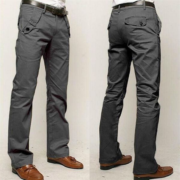 design casual men pants cotton slim pant straight trousers fashion business solid khaki black plus size 36 210715
design casual men pants cotton slim pant straight trousers fashion business solid khaki black plus size 36 210715