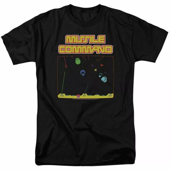 Atari Missile Screen T Shirt Mens Licensed Classic Video Game Tee Black, White;black
Atari Missile Screen T Shirt Mens Licensed Classic Video Game Tee Black, White;black