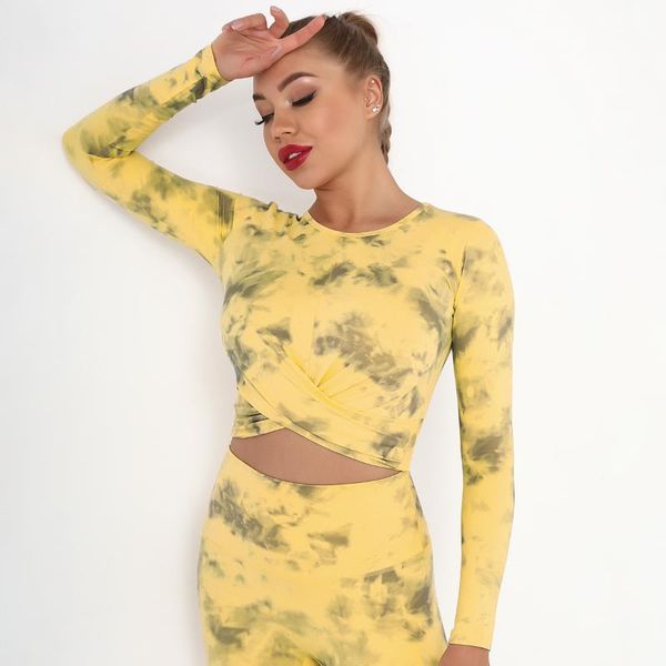 hem naked yoga gear grinding mao cross cultivate one's morality feeling tie-dye sport long-sleeved workout clothes outfit
hem naked yoga gear grinding mao cross cultivate one's morality feeling tie-dye sport long-sleeved workout clothes outfit