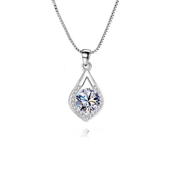 pendant necklaces minimalist geometric crystal water drop pendants women silver color chain necklace wedding party blue jewelry
pendant necklaces minimalist geometric crystal water drop pendants women silver color chain necklace wedding party blue jewelry