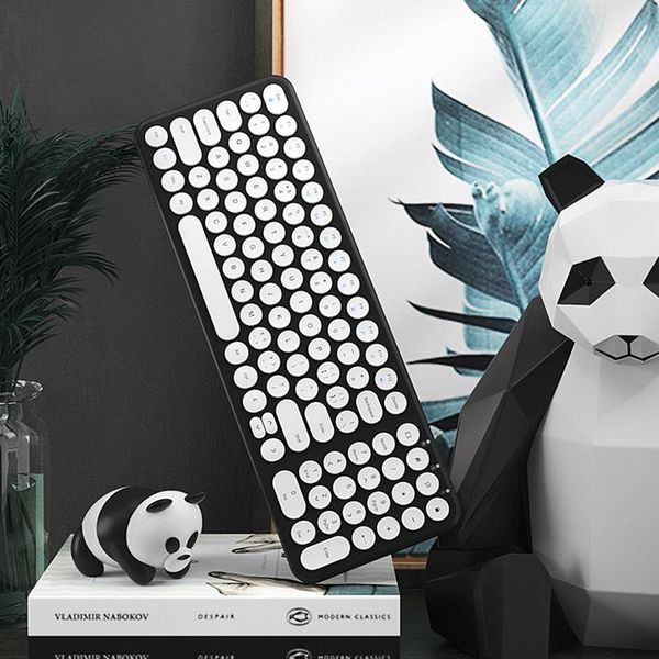 b.o.w rechargeable keyboard and mouse round 96 keys design silent typing 2.4ghz wireless plug play for computer / lapkeyboards
b.o.w rechargeable keyboard and mouse round 96 keys design silent typing 2.4ghz wireless plug play for computer / lapkeyboards
