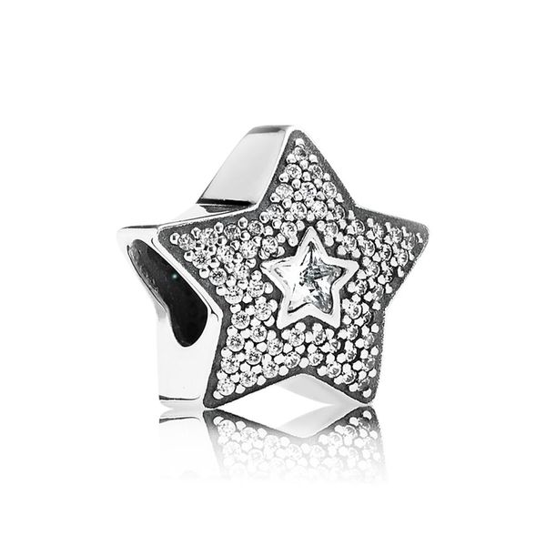 100% 925 sterling silver sparkling stars pave cz charms fit pandora original european charm bracelet fashion women wedding engagement jewelr, Bronze;silver
100% 925 sterling silver sparkling stars pave cz charms fit pandora original european charm bracelet fashion women wedding engagement jewelr, Bronze;silver