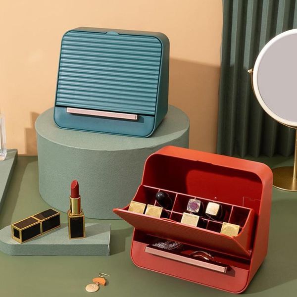 storage boxes & bins large-capacity lipstick box cosmetic vertical deskwith lid dust-proof compartment
storage boxes & bins large-capacity lipstick box cosmetic vertical deskwith lid dust-proof compartment