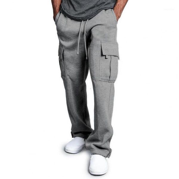 men's pants fashion casual men solid color multi pockets trousers drawstring loose sports straight cargo for, Black
men's pants fashion casual men solid color multi pockets trousers drawstring loose sports straight cargo for, Black