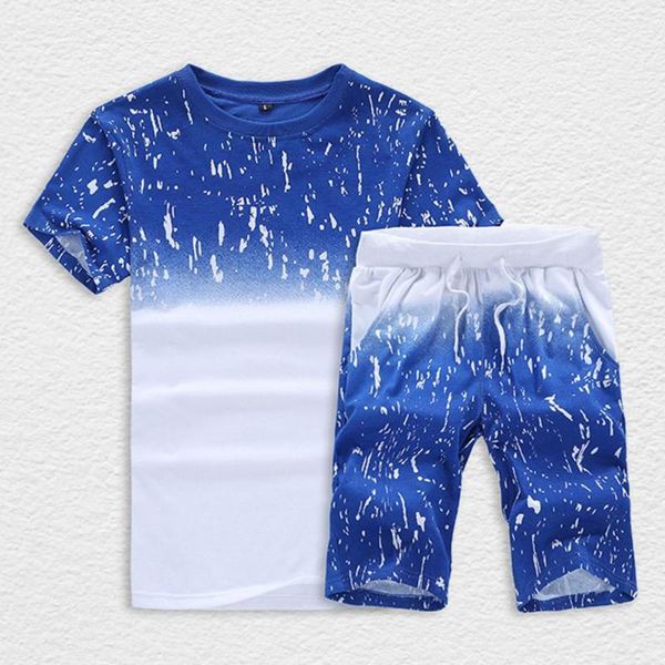 men's tracksuits sets 1set summer short-sleeved sports suit printed breathable sweatsuit tracksuit for men, Gray
men's tracksuits sets 1set summer short-sleeved sports suit printed breathable sweatsuit tracksuit for men, Gray
