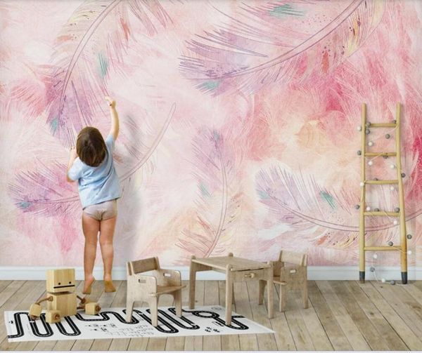 wallpapers custom 3d mural wallpaper nordic minimalist fashion pink feather background wall decorative painting
wallpapers custom 3d mural wallpaper nordic minimalist fashion pink feather background wall decorative painting
