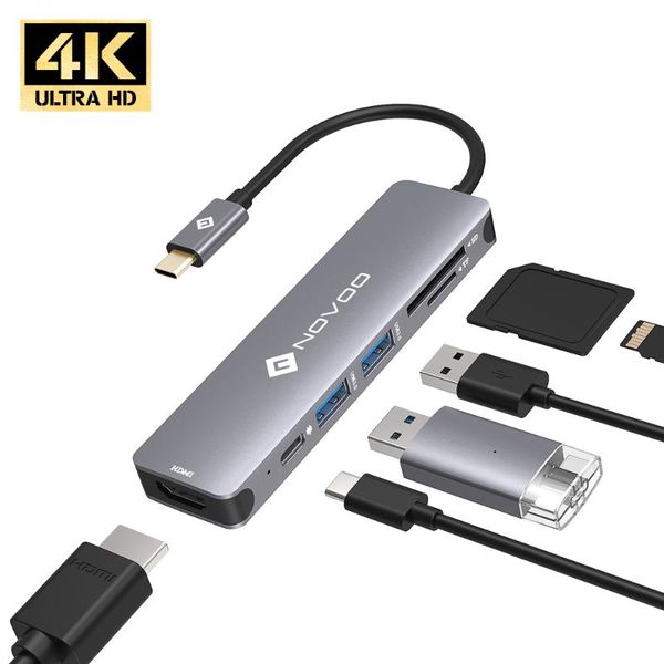 hubs novoo portable usb-c 6-port aluminum hubusb c hub power supply delivers 60w sd card reader and micro suitable for chromebook
hubs novoo portable usb-c 6-port aluminum hubusb c hub power supply delivers 60w sd card reader and micro suitable for chromebook